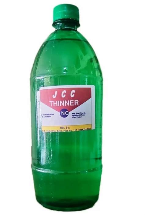 White Spirit Jcc Liter Nc Paint Thinner For Polish Work Packaging