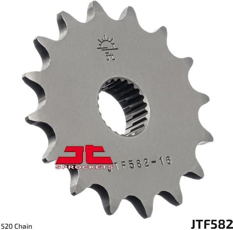 Części motocyklowe Jt Sprockets Zębatka Przednia Stalowa F582 15 520