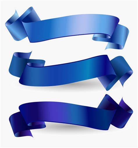 Transparent Blue Bow Clipart - Blue Ribbon Vector Free Download, HD Png ...