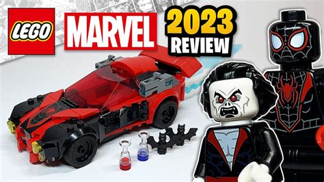 LEGO Marvel Miles Morales Vs Morbius 76244 2023 EARLY Set Review