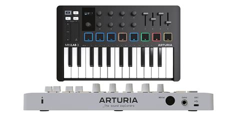 Arturia Announce Minilab Mk New Compact Keyboard Pad Controller