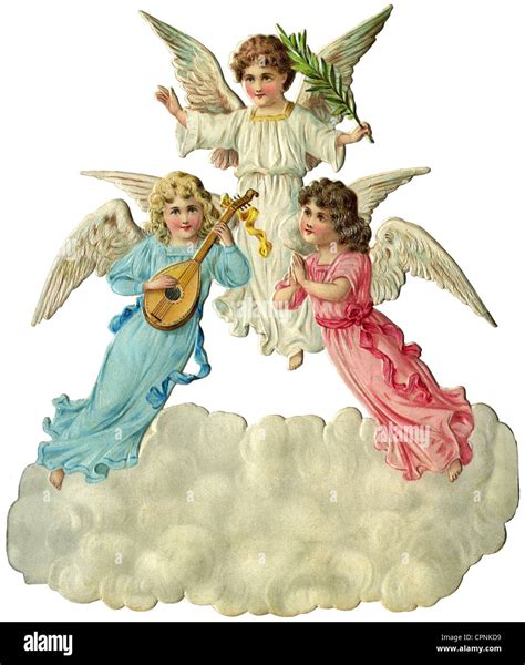 3 Angels Clipart Images