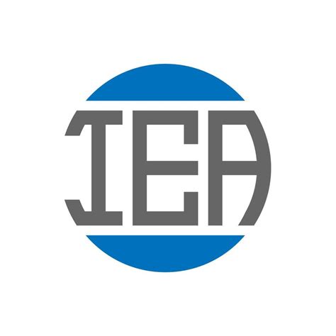 Iea Letter Logo Design On White Background Iea Creative Initials