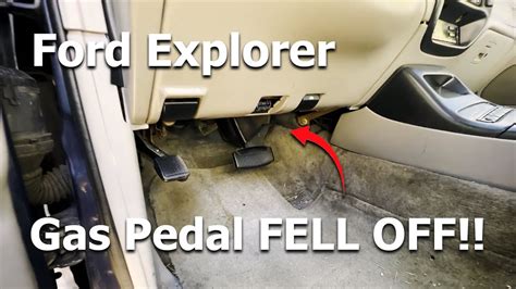 1995 2001 Ford Explorer Gas Pedal Fixthrottle Cable Mod Youtube