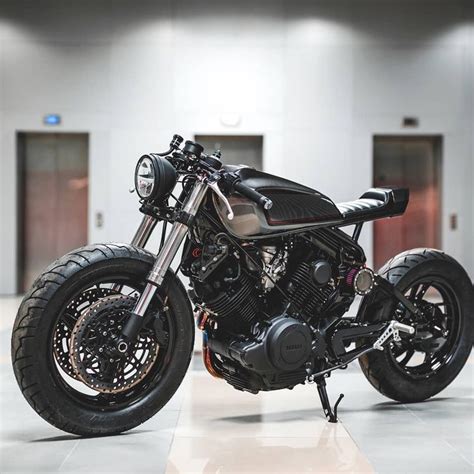 Yamaha Xv Cafe Racer Tank Reviewmotors Co