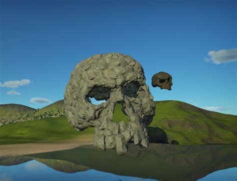 In Case The In Game Large Skull Rock Isnt Big Enough For You I Made