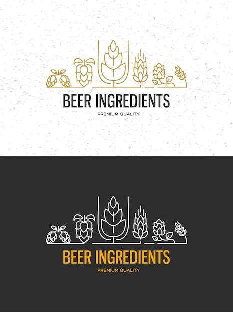 Craft Brewery Logos Vectors And Illustrations For Free Download