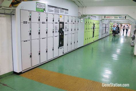 Lockers and Baggage Storage in Ueno – Ueno Station