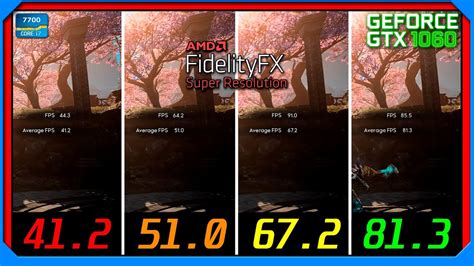 Godfall Fidelityfx Super Resolution Nvidia Gtx Benchmark P