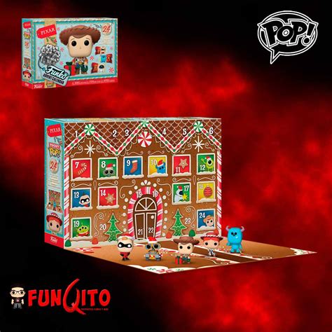 Calendario Adviento Pixar Funko Pop FUNQITO