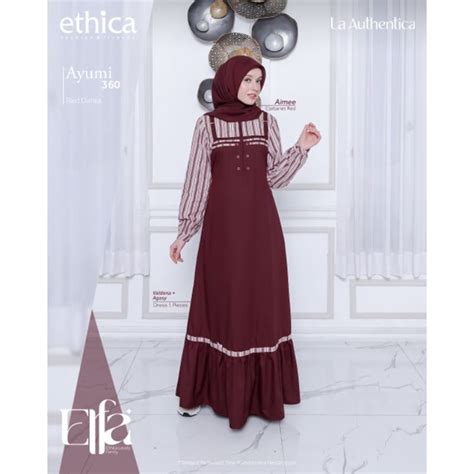 Jual Gamis Busana Muslim Couple Terbaru Ada Terlaris Ethica Ayumi