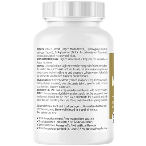 Zeinpharma Rotklee Kapseln Menovital Plus Mg St Shop Apotheke