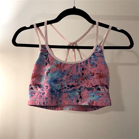 Intimates Sleepwear Paint Splatter Sports Bra Poshmark