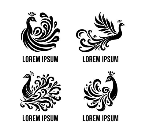 Premium Vector Peacock Logo Design