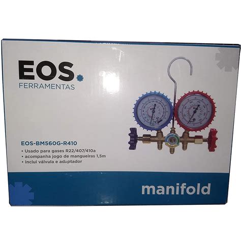 Manifold Mangueira M Para Gases R A R Eos C Bm G R