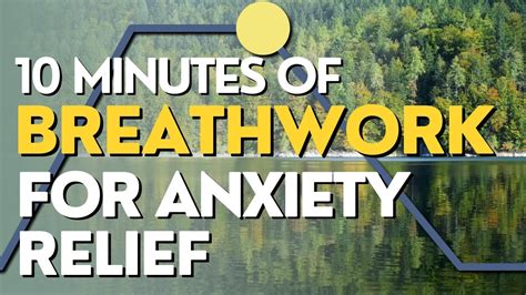 Breathwork For Anxiety Relief 5 5 5 5 Youtube