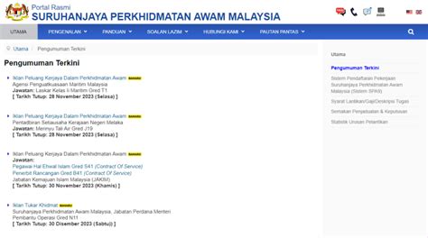 Jawatan Kosong Suruhanjaya Perkhidmatan Awam SPA9 Gaji RM1 377