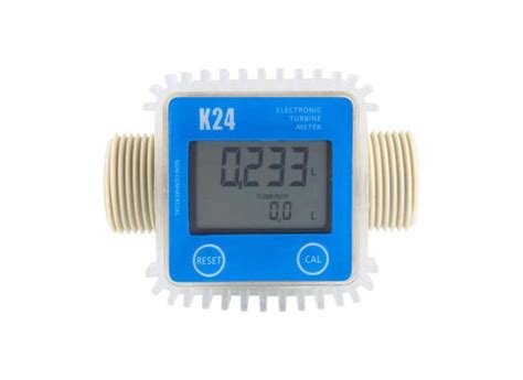 Medidor de fluxo de combustível digital de turbina Yoaushop K24 lcd