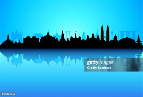 Klcc Silhouette Photos And Premium High Res Pictures Getty Images