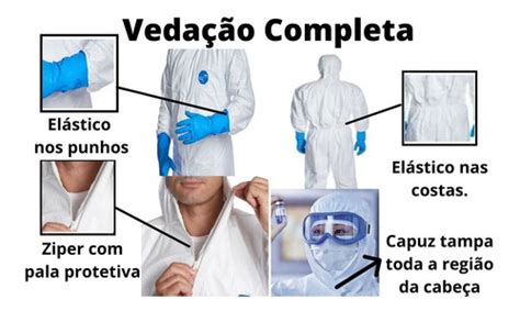 Macac O Tyvek Tnt Imperme Vel Qu Mico Dupont Epi Parcelamento Sem