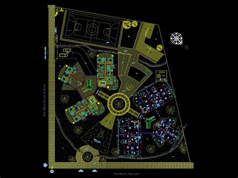 Predio Residencial En Autocad Librer A Cad