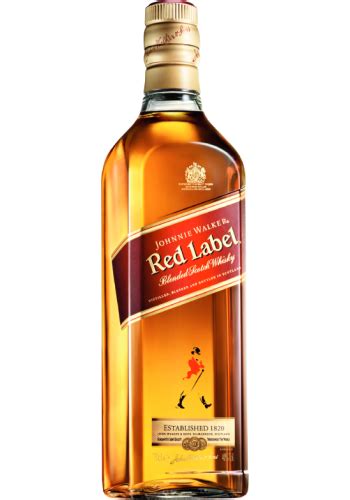 Johnnie Walker Red Label 750ml El Bodegón Remigio Crespo