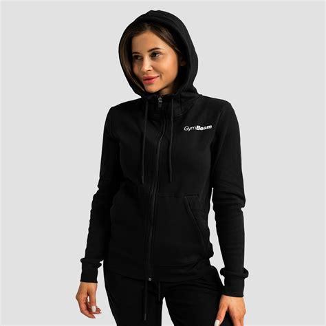 Limitless Hoodie mit Reißverschluss für Frauen Black GymBeam GymBeam de