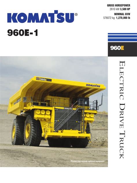 960e 1 Komatsu Pdf Truck Brake