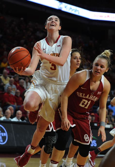 Iowa State Guard Emily Durr Is One Of Three Cyclones Who Are Sharing