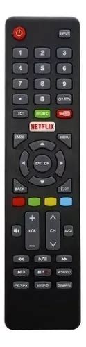 Control Remoto Para Telefunken Kodak Bgh Smart Con Netflix Mercadolibre