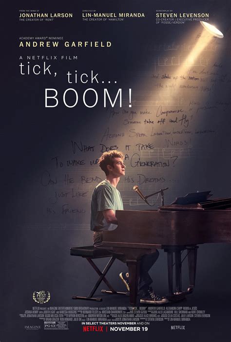 Tick Tick Boom Dvd Release Date Redbox Netflix Itunes Amazon