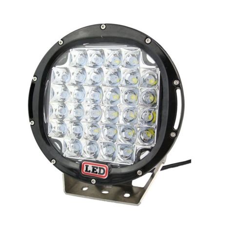 Phare LED longue portée Ultra puissant 185W 37 leds 230mm