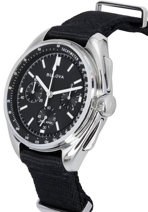 Bulova Lunar Piloto Edici N Especial Cron Grafo Taqu Metro A Reloj