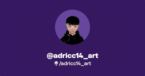 Adricc14art Twitter Instagram Tiktok Linktree