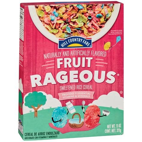 Hill Country Fare Fruit Rageous Cereal Shop Cereal At H E B