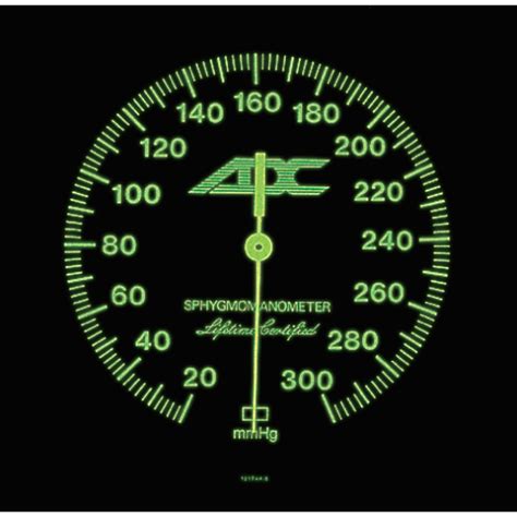 Adc Diagnostix 750w Wall Aneroid Sphyg Adcuff Thigh