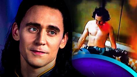 Tom Hiddleston Is Shirtless In New Footage From Marvel S Loki Disney Show