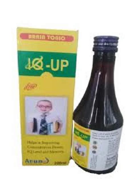 Herbal Brain Tonic Syrup 200ml Iq Up At Rs 129 Bottle Panchkula ID