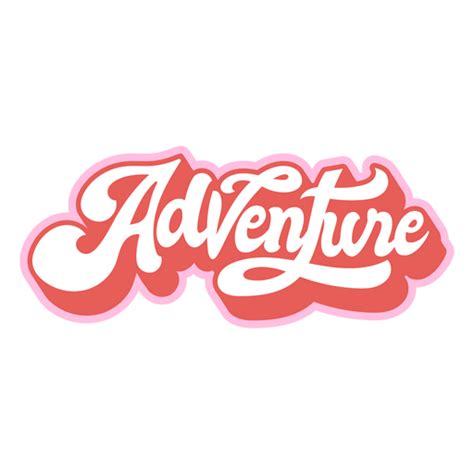 Adventure Retro Lettering Png And Svg Design For T Shirts