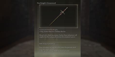 How To Get Fire Knight S Greatsword In Elden Ring Shadow Of The Erdtree