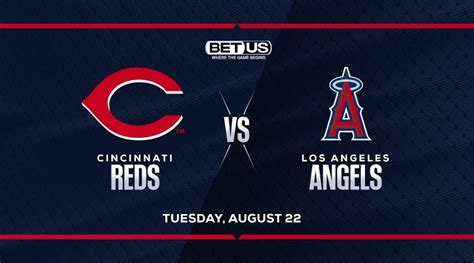 Picks Prediction For Reds Vs Angels On Tuesday August 22