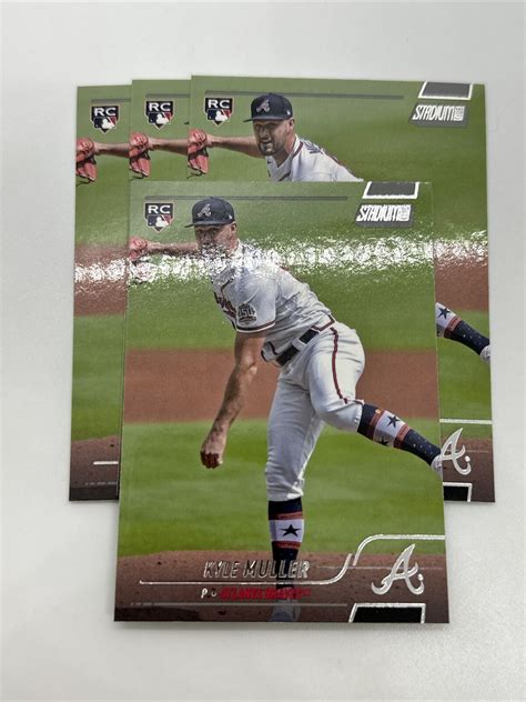 2022 Topps Stadium Club 5 Kyle Muller RC Lot 4 Atlanta Braves EBay