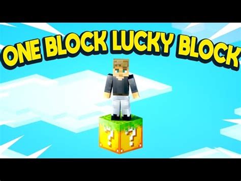 Cómo Descargar Minecraft En Un Solo Bloque con Lucky Blocks YouTube