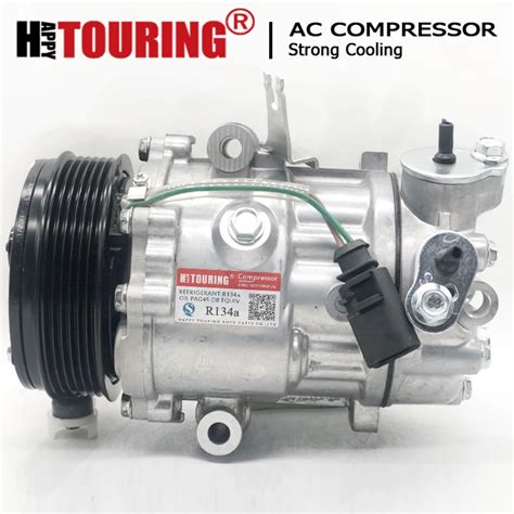 SD6V12-AC-Compressor-For-VOLKSWAGEN-VENTO-POLO-SKODA-RAPID-6RF820803A ...