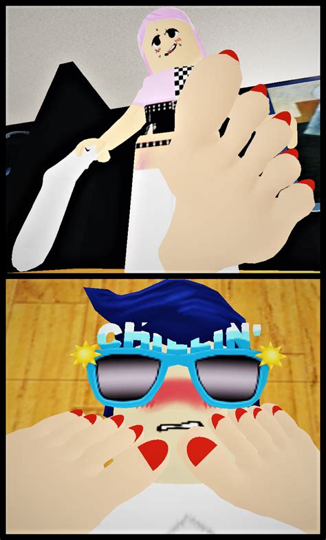 I Put My Smelly Roblox Feet On His Face By Miarobloxfeetandsock On Deviantart