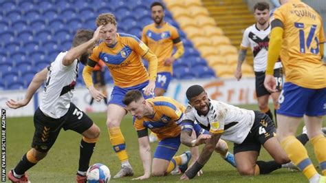 Mansfield Town Newport County Tyrese Sinclair Earns Draw For Stags