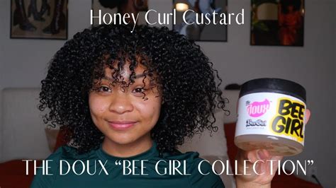 The Doux Bee Girl Collection Honey Curl Custard Wash And Go Natural Hair Part 1 Youtube