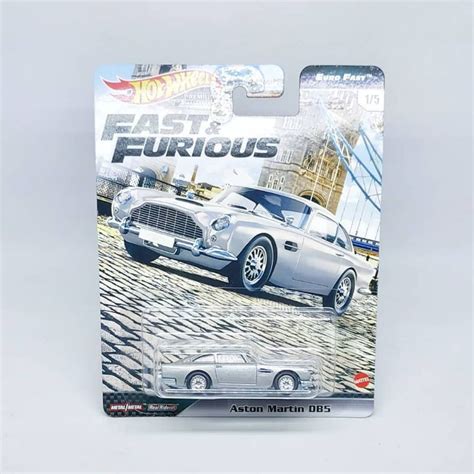Jual Hot Wheels Premium Ban Karet Fast Furious Aston Martin DB Euro Fast Shopee Indonesia