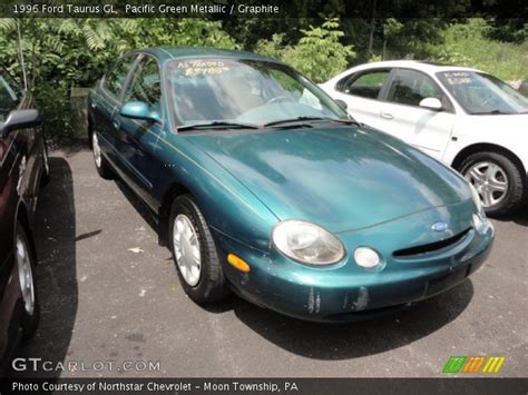 Pacific Green Metallic 1996 Ford Taurus Gl Graphite Interior