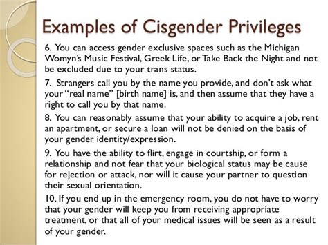 Examining Heterosexual And Cisgender Privilege